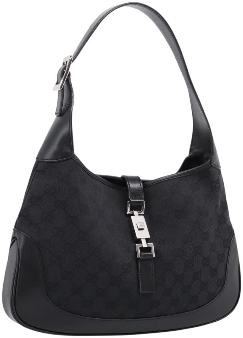 Gucci Jackie O Hobo GG Canvas with Leather Medium