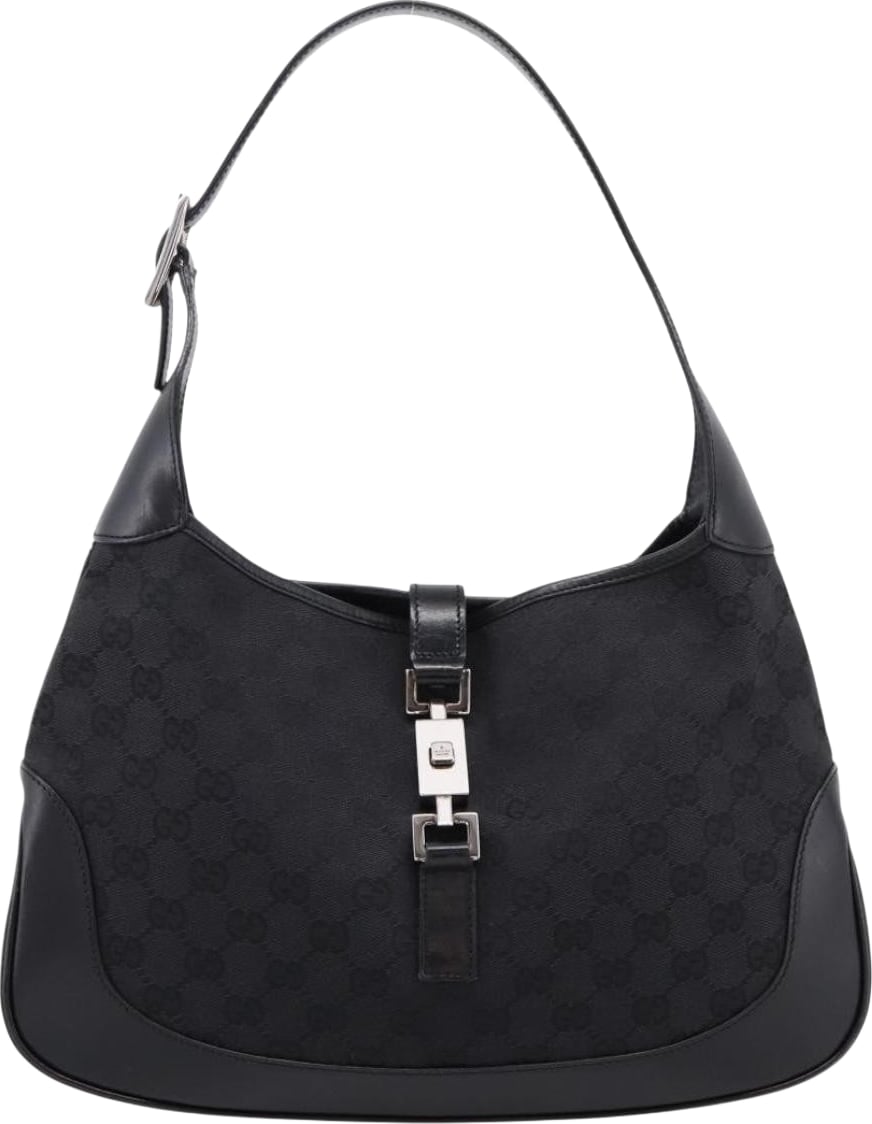 Gucci Jackie O Hobo GG Canvas with Leather Medium