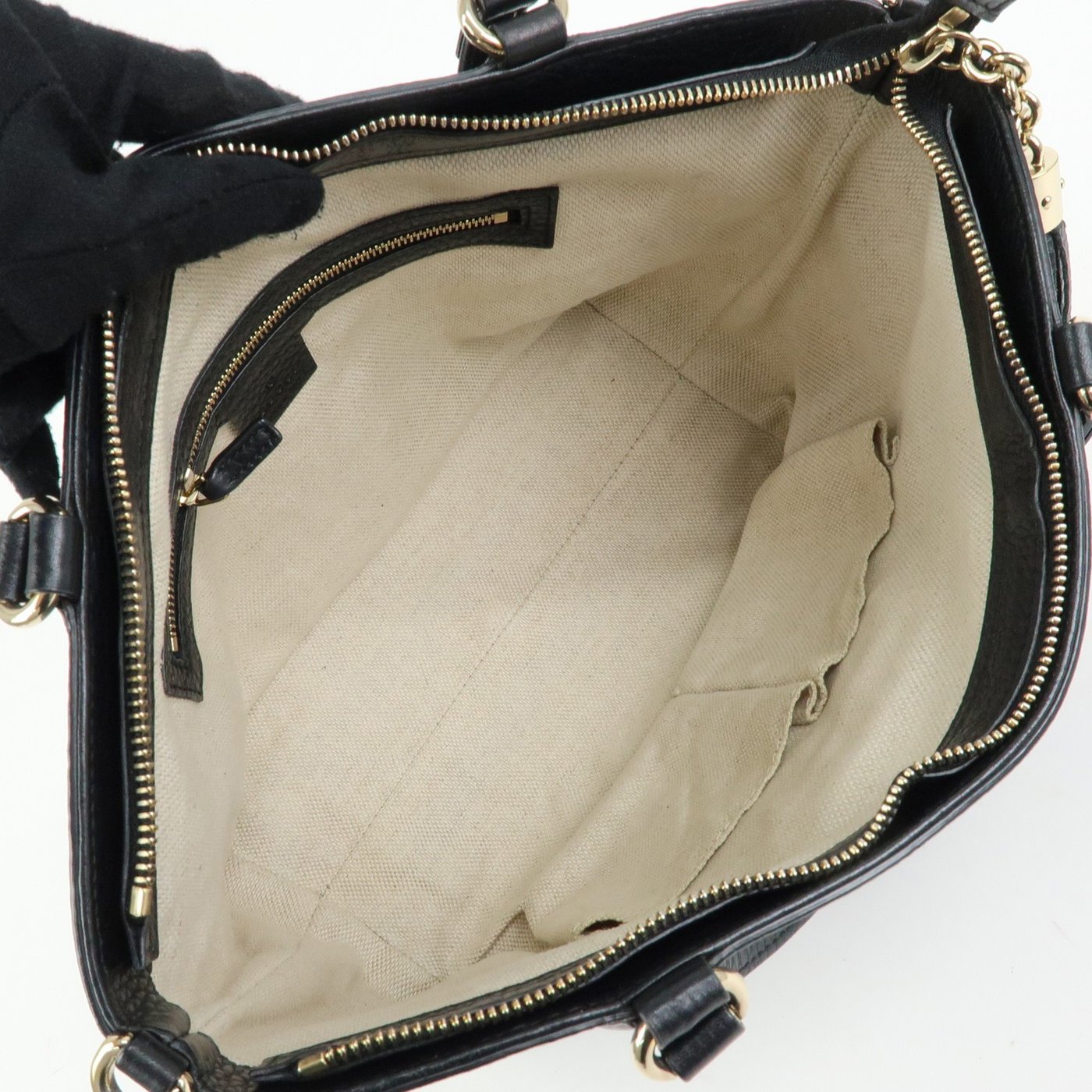 Gucci Soho Convertible Top Handle Leather Small