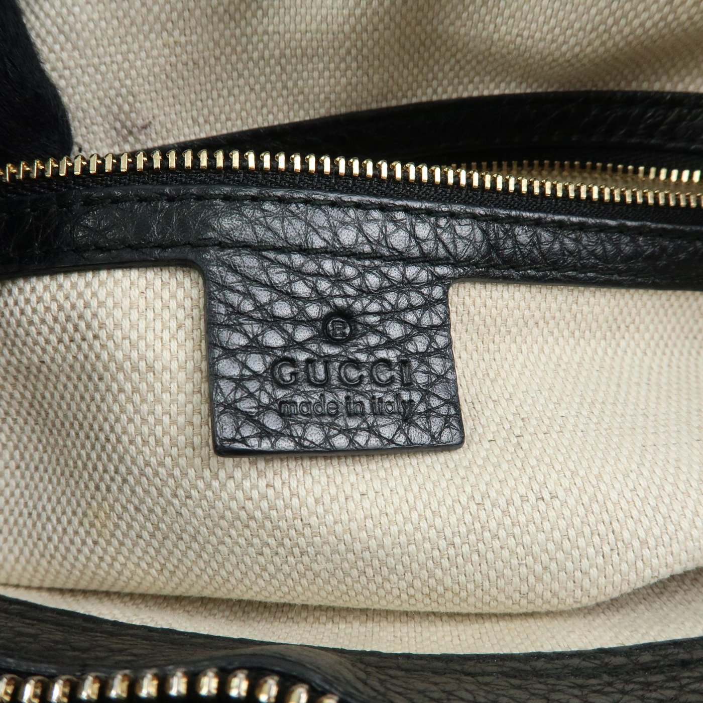 Gucci Soho Convertible Top Handle Leather Small