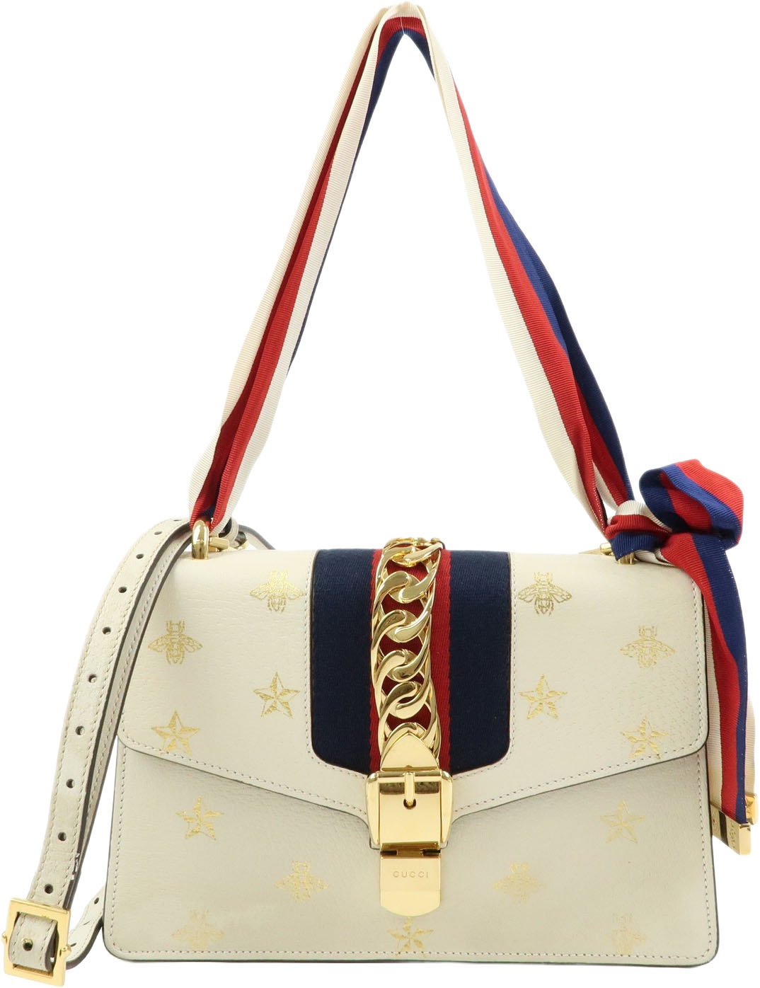 Gucci Sylvie Printed Leather Small