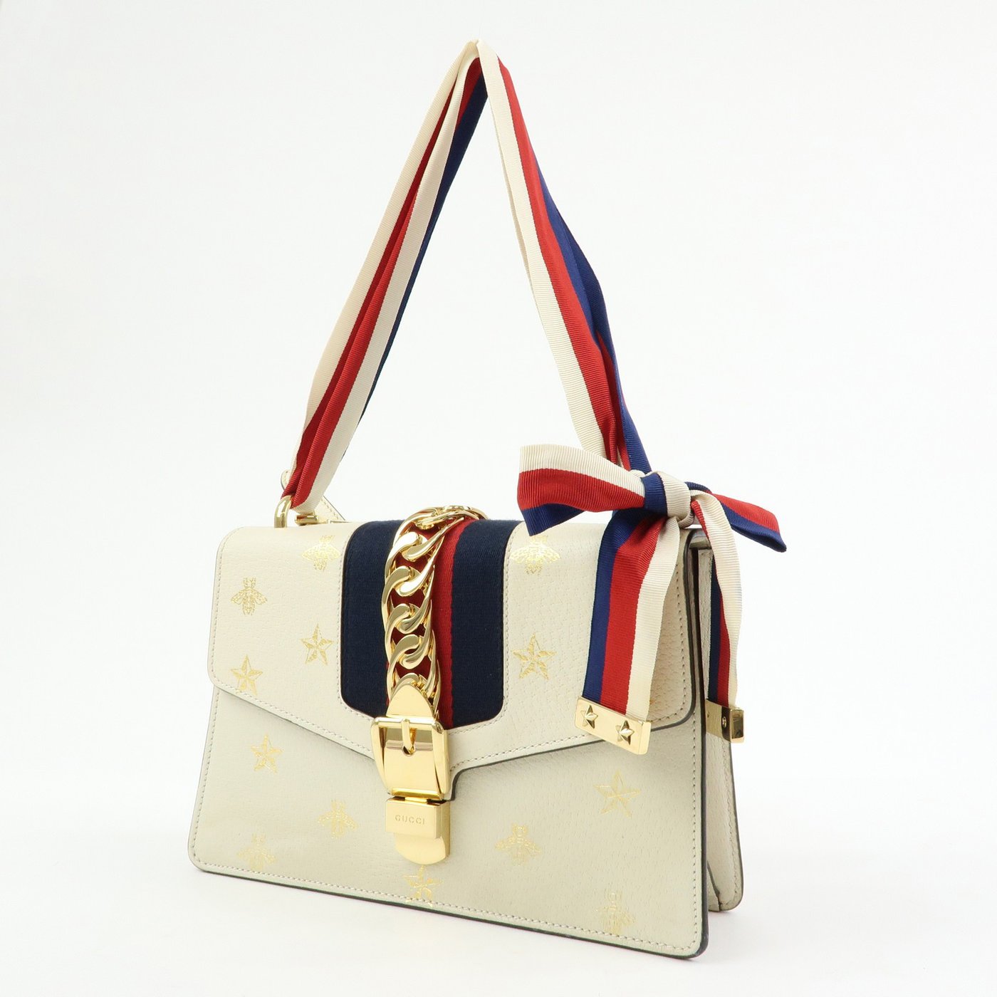 Gucci Sylvie Printed Leather Small