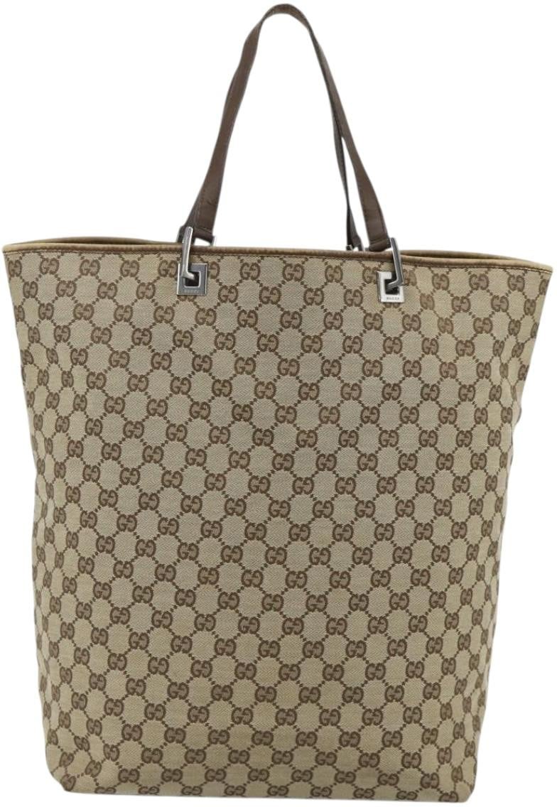 Gucci Vertical Tote GG Canvas