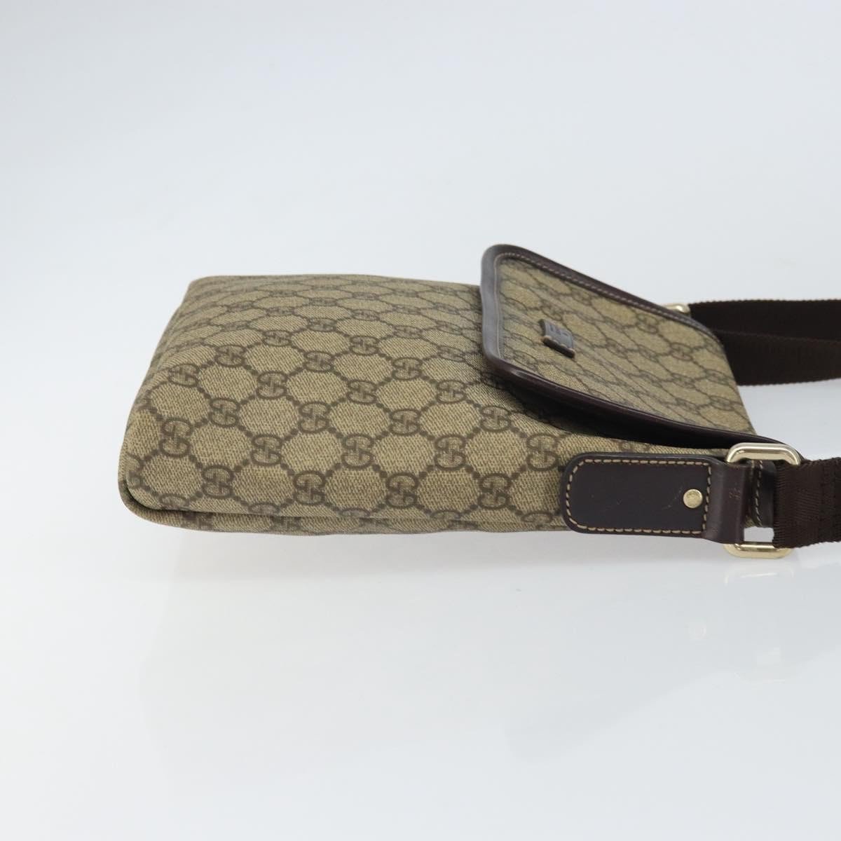 Gucci Flap Messenger GG Coated Canvas Small