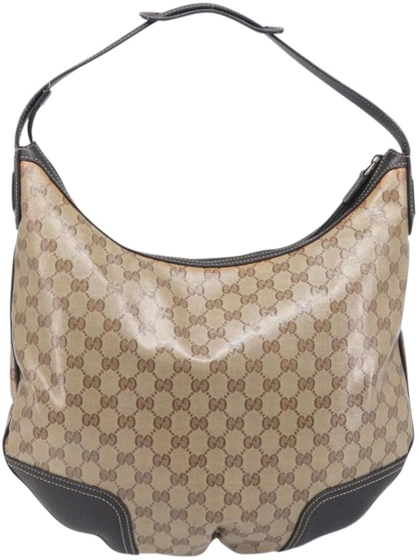 Gucci Nice Hobo Patent Canvas