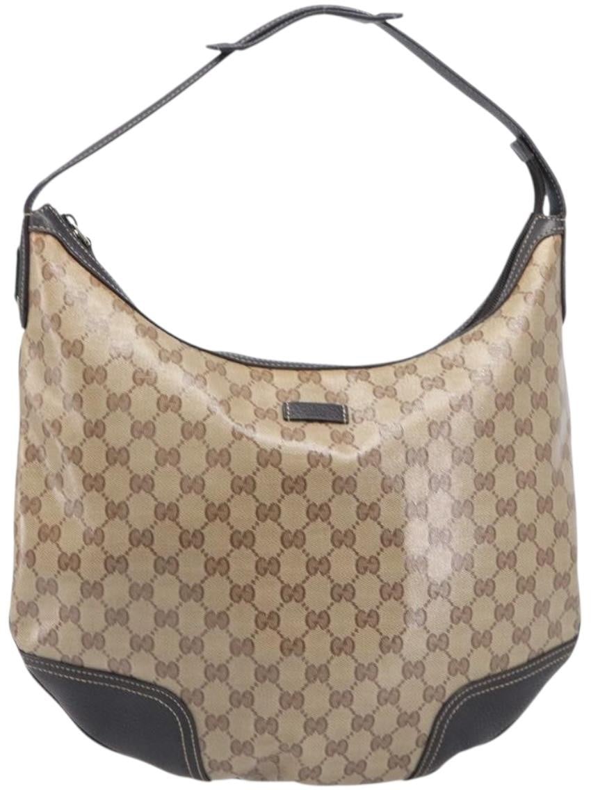 Gucci Nice Hobo Patent Canvas