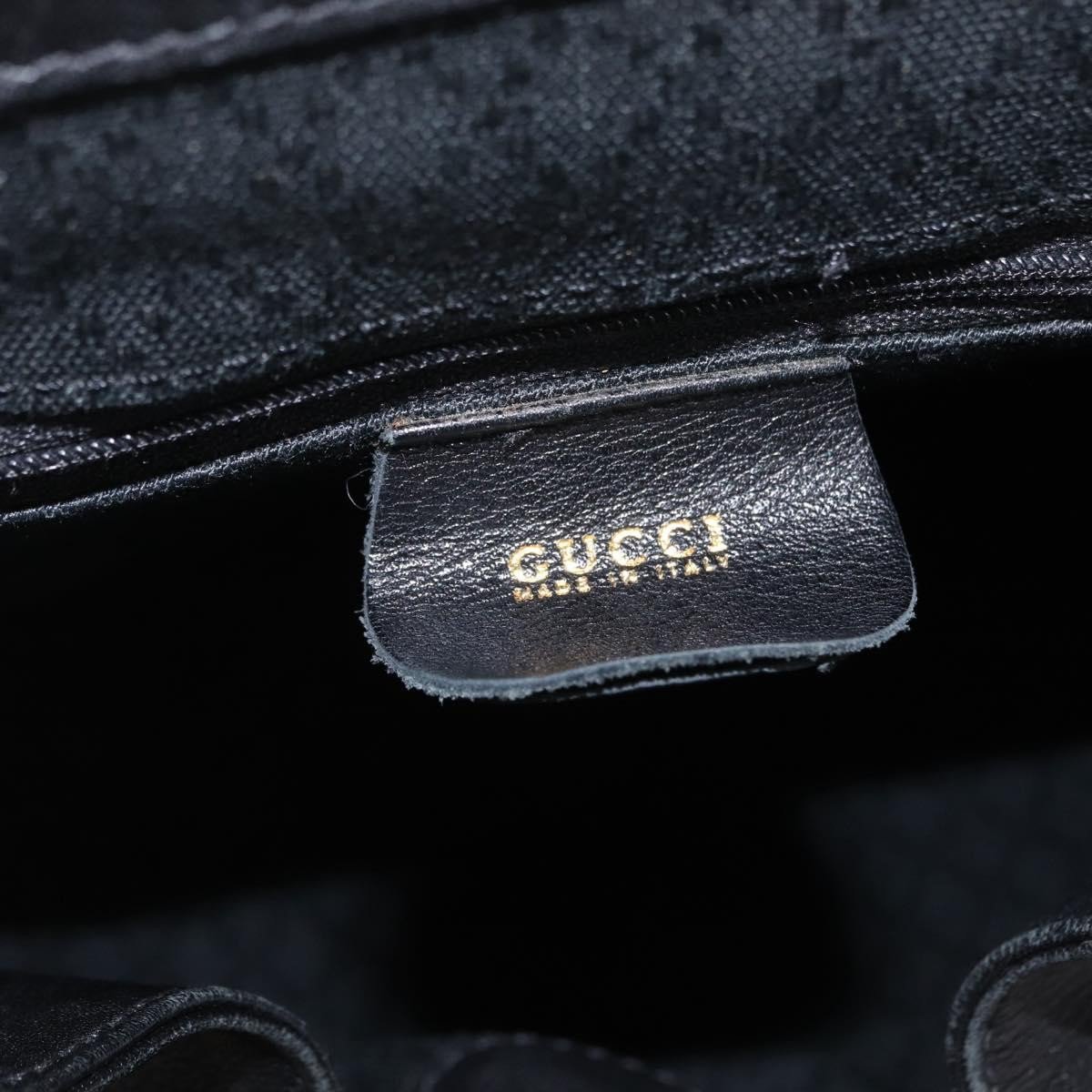 Gucci Vintage Bamboo Leather Medium
