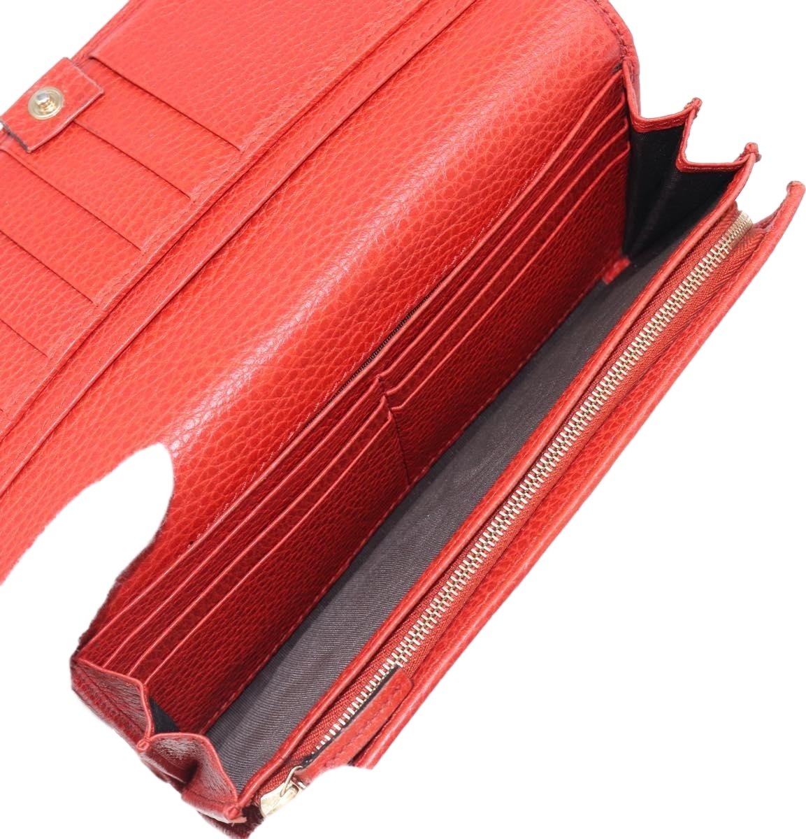 Gucci Swing Wallet on Strap Leather