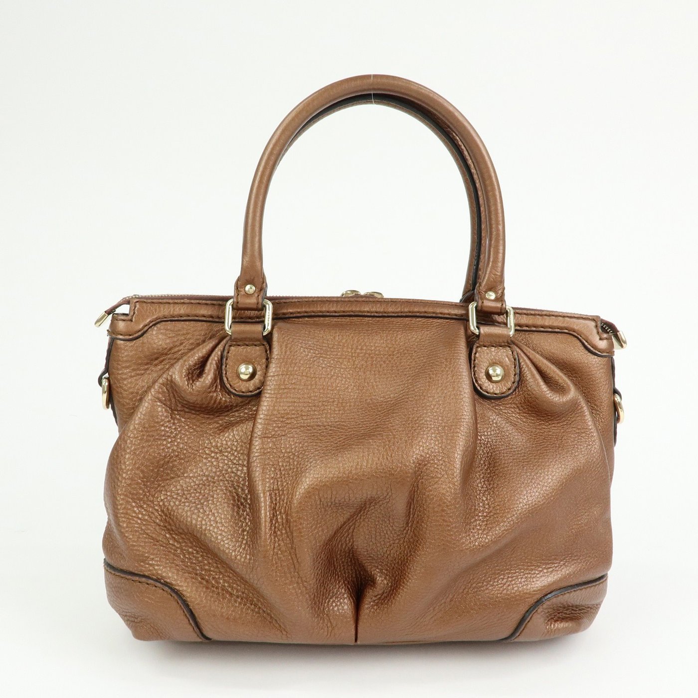 Gucci Sukey Top Handle Satchel Leather Medium