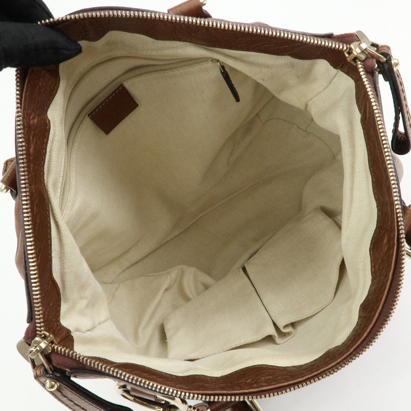 Gucci Sukey Top Handle Satchel Leather Medium
