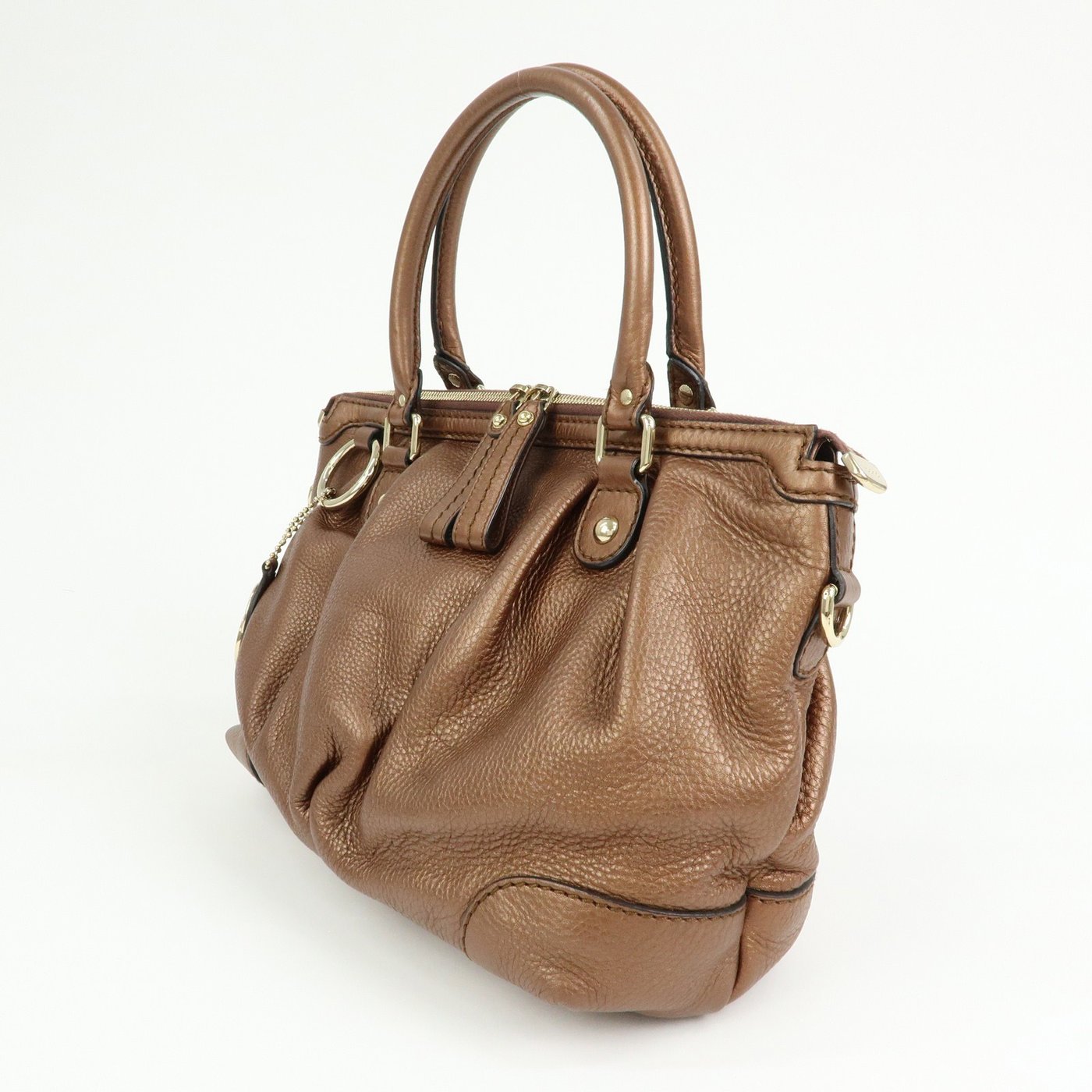 Gucci Sukey Top Handle Satchel Leather Medium