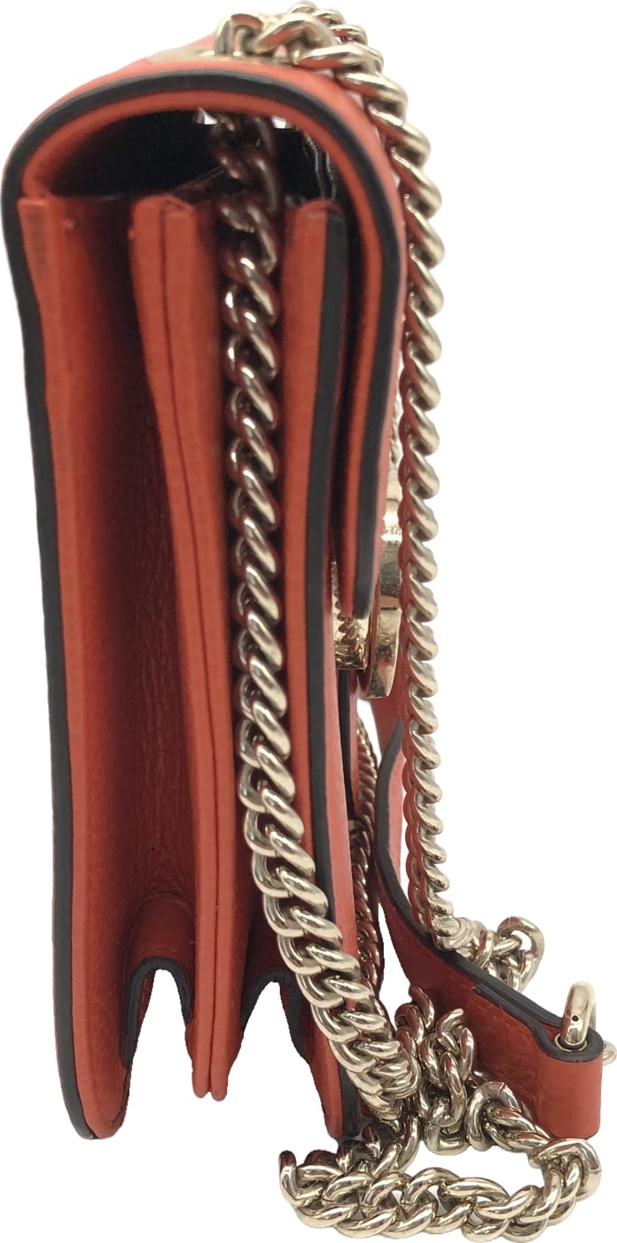 Gucci Interlocking Chain Leather Small
