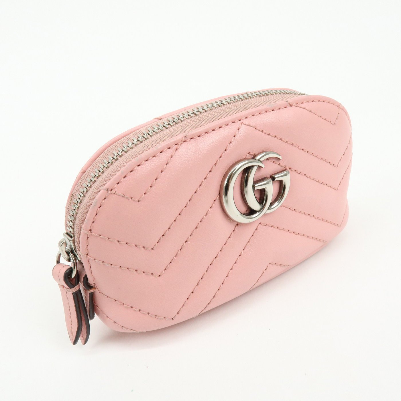Gucci GG Marmont Key Matelasse Leather
