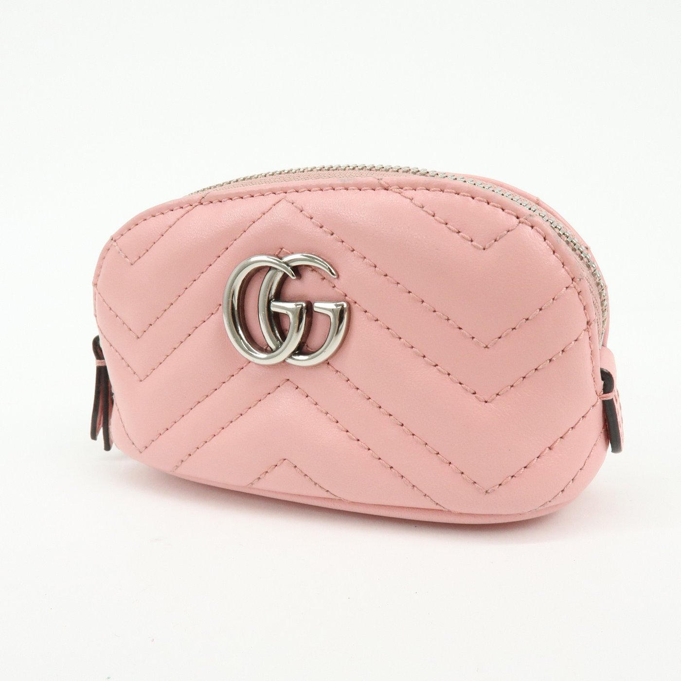 Gucci GG Marmont Key Matelasse Leather