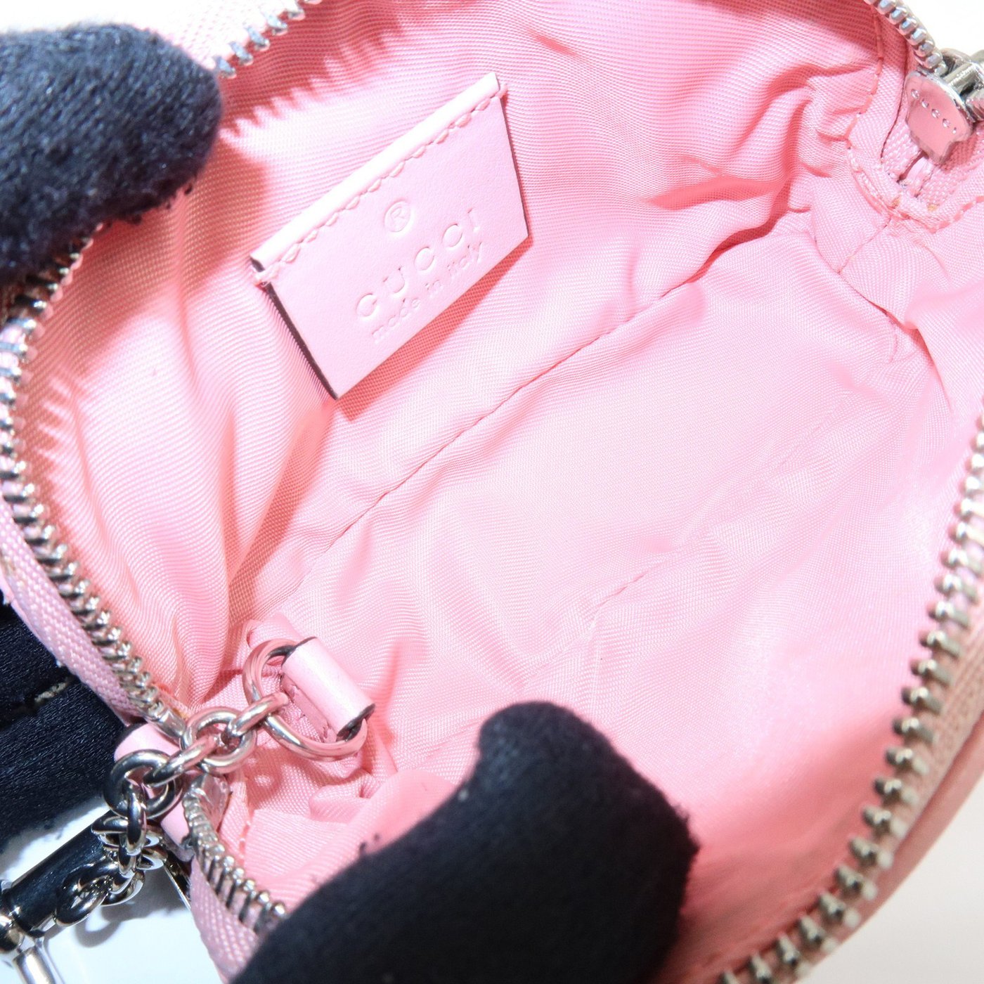 Gucci GG Marmont Key Matelasse Leather