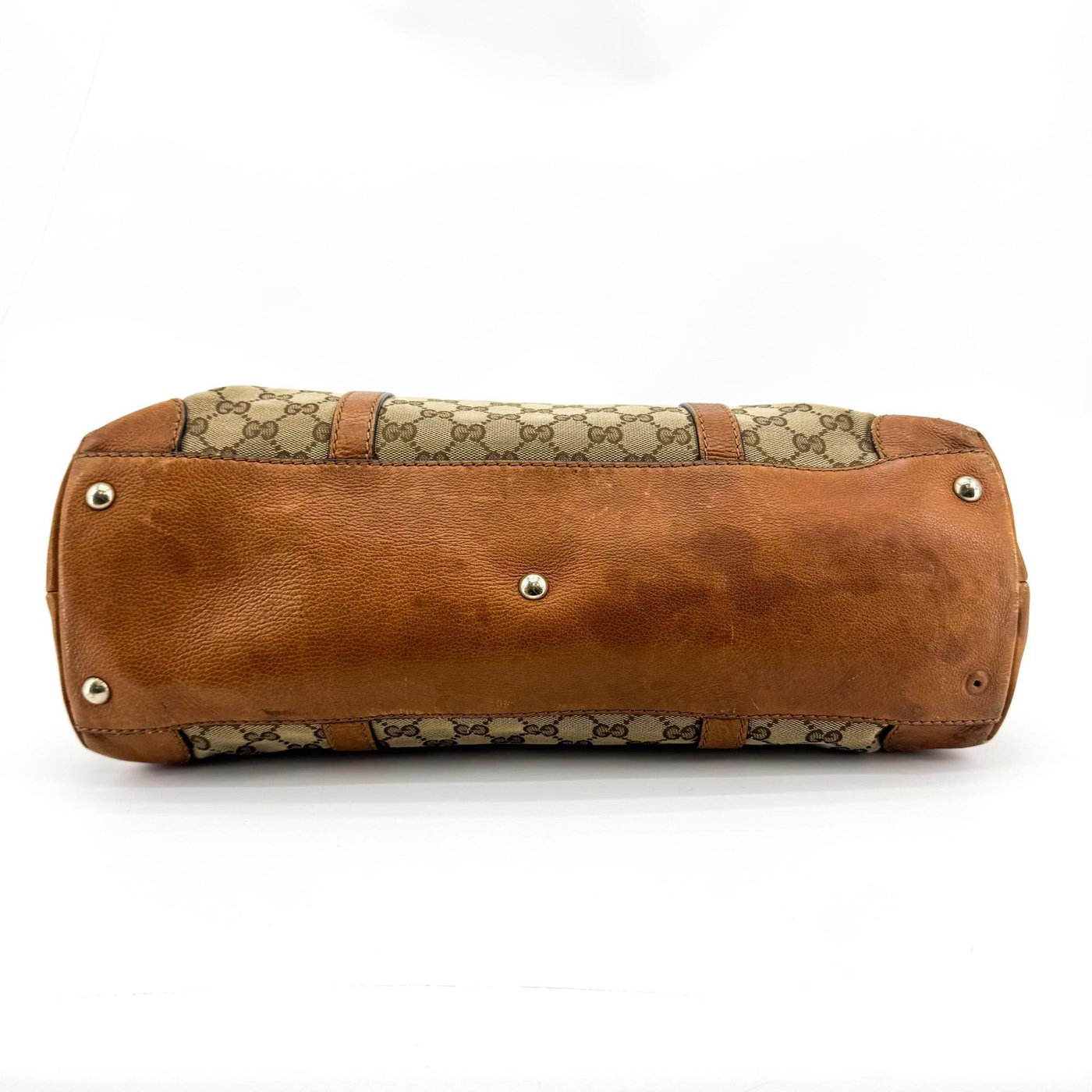 Gucci Bella GG Canvas with Leather Medium