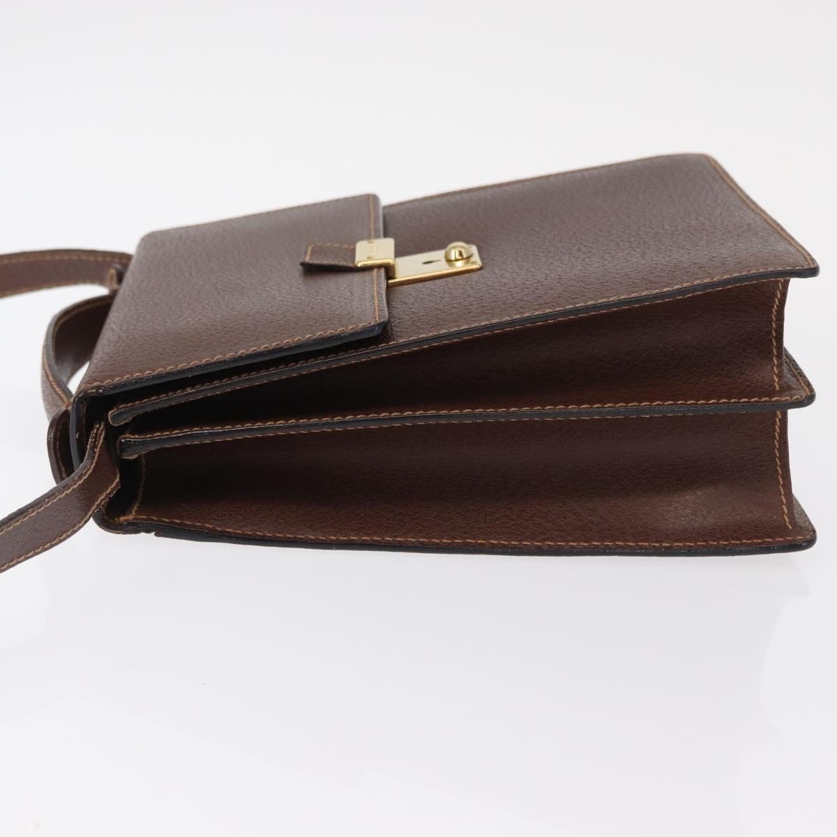 Gucci Vintage GG Canvas and Leather Small