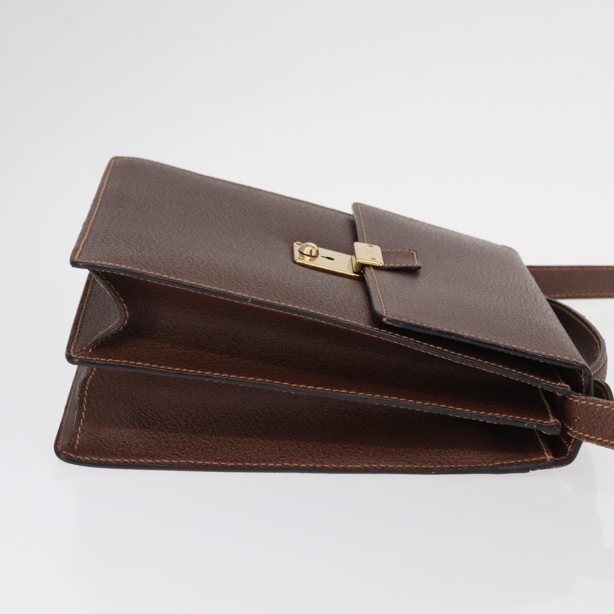 Gucci Vintage GG Canvas and Leather Small