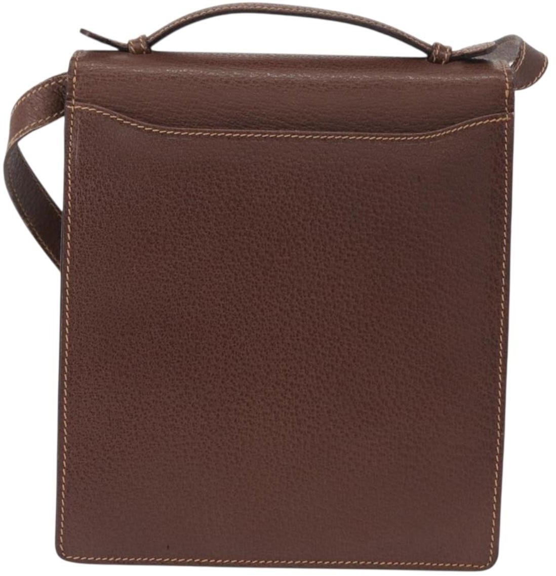 Gucci Vintage GG Canvas and Leather Small