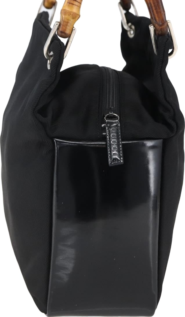 Gucci Vintage Bamboo Handle Tote Nylon