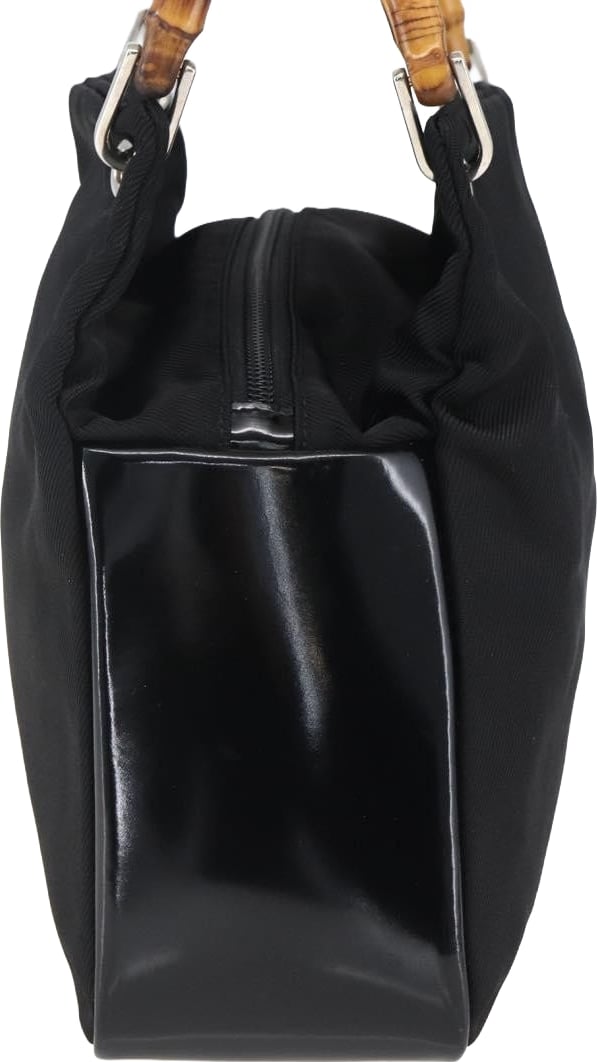Gucci Vintage Bamboo Handle Tote Nylon