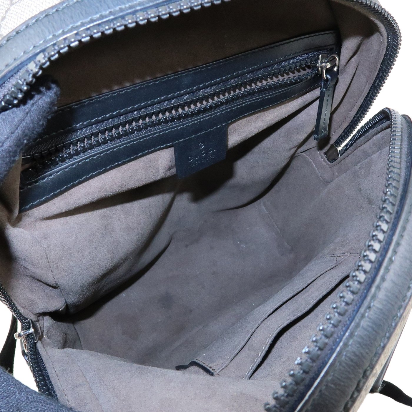 Gucci Zip Pocket GG Coated Canvas Small