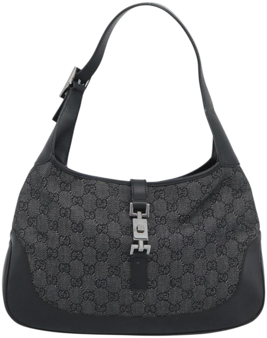 Gucci Jackie GG Canvas and Leather Small