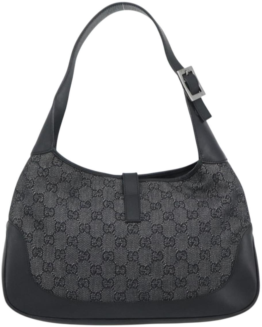 Gucci Jackie GG Canvas and Leather Small