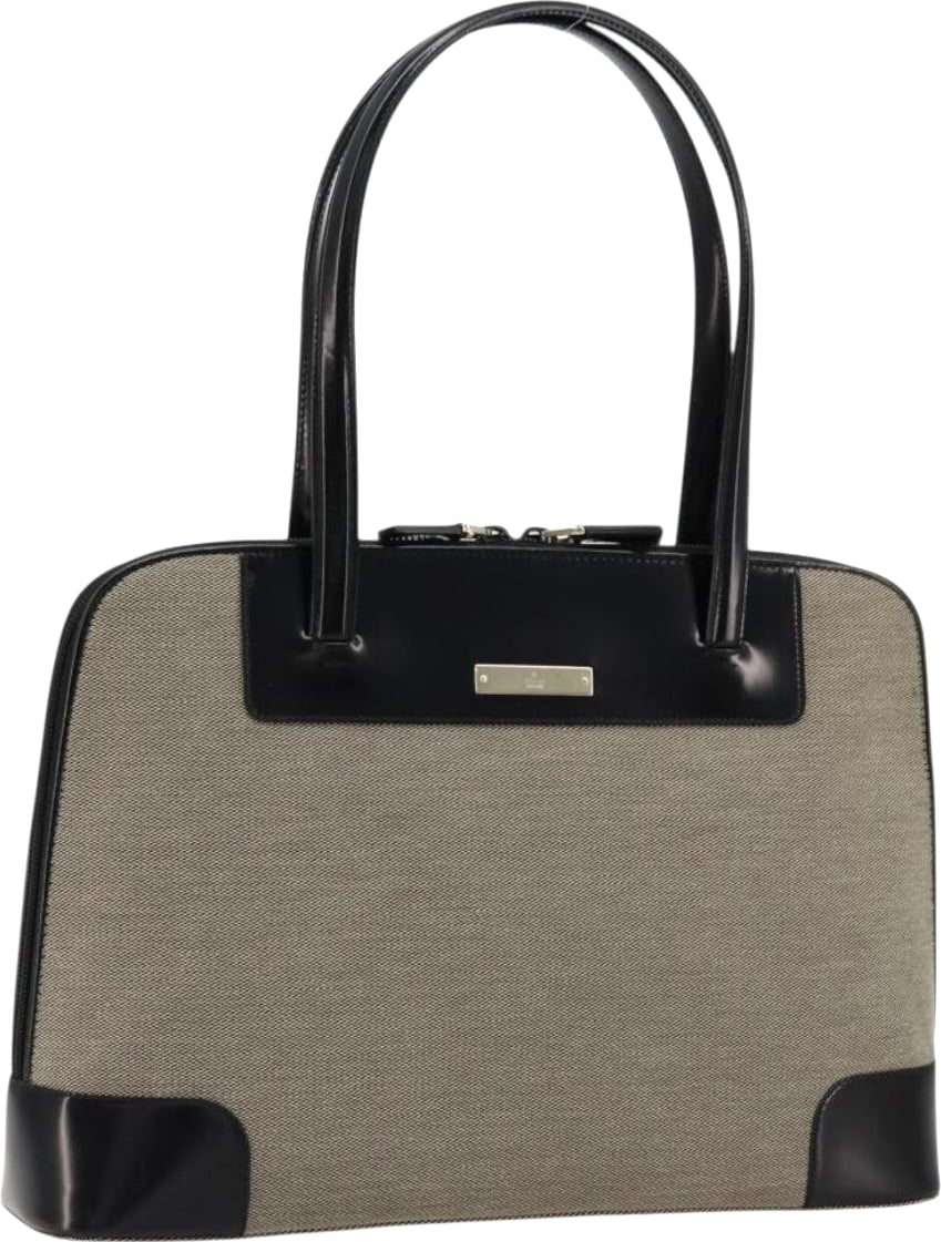 Gucci Open Tote GG Canvas and Leather Medium