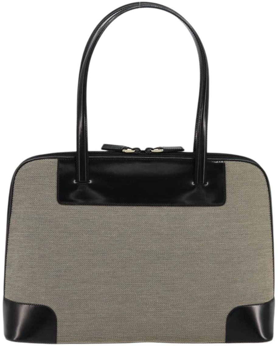 Gucci Open Tote GG Canvas and Leather Medium