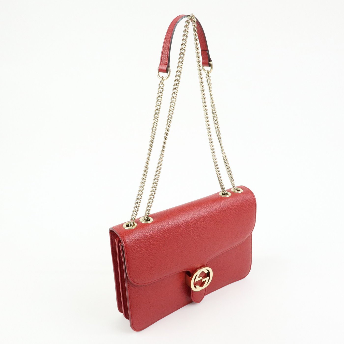 Gucci Interlocking Leather Medium