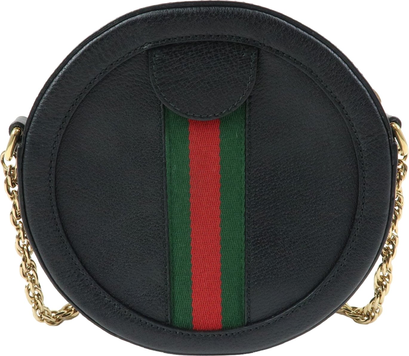 Gucci Ophidia Round Leather Mini