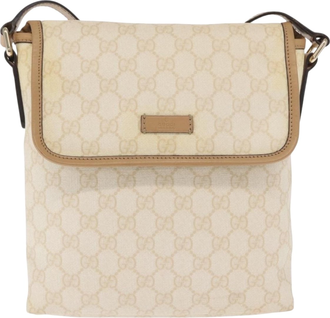 Gucci Flap Messenger GG Coated Canvas Small