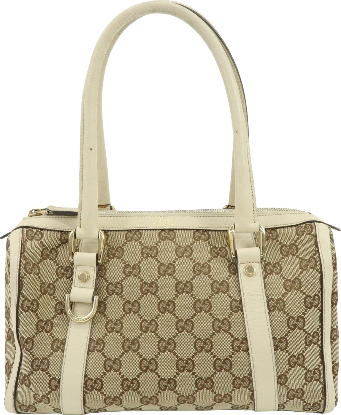 Gucci Abbey Boston GG Canvas Small
