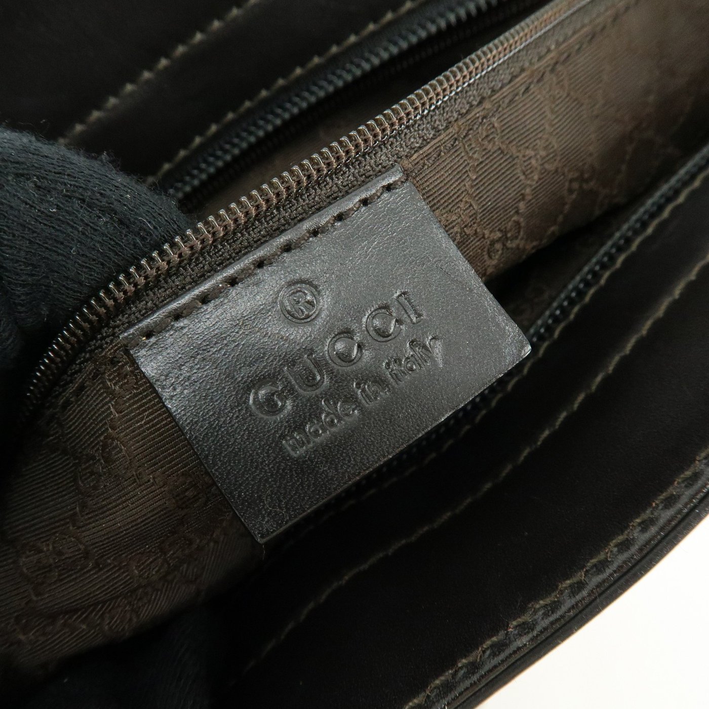 Gucci Vintage Web Canvas and Leather