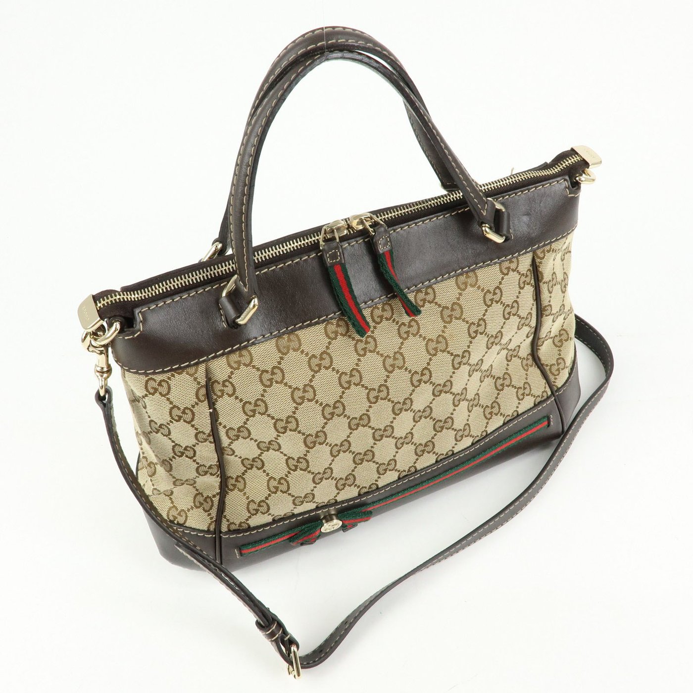 Gucci Mayfair Convertible GG Canvas Small