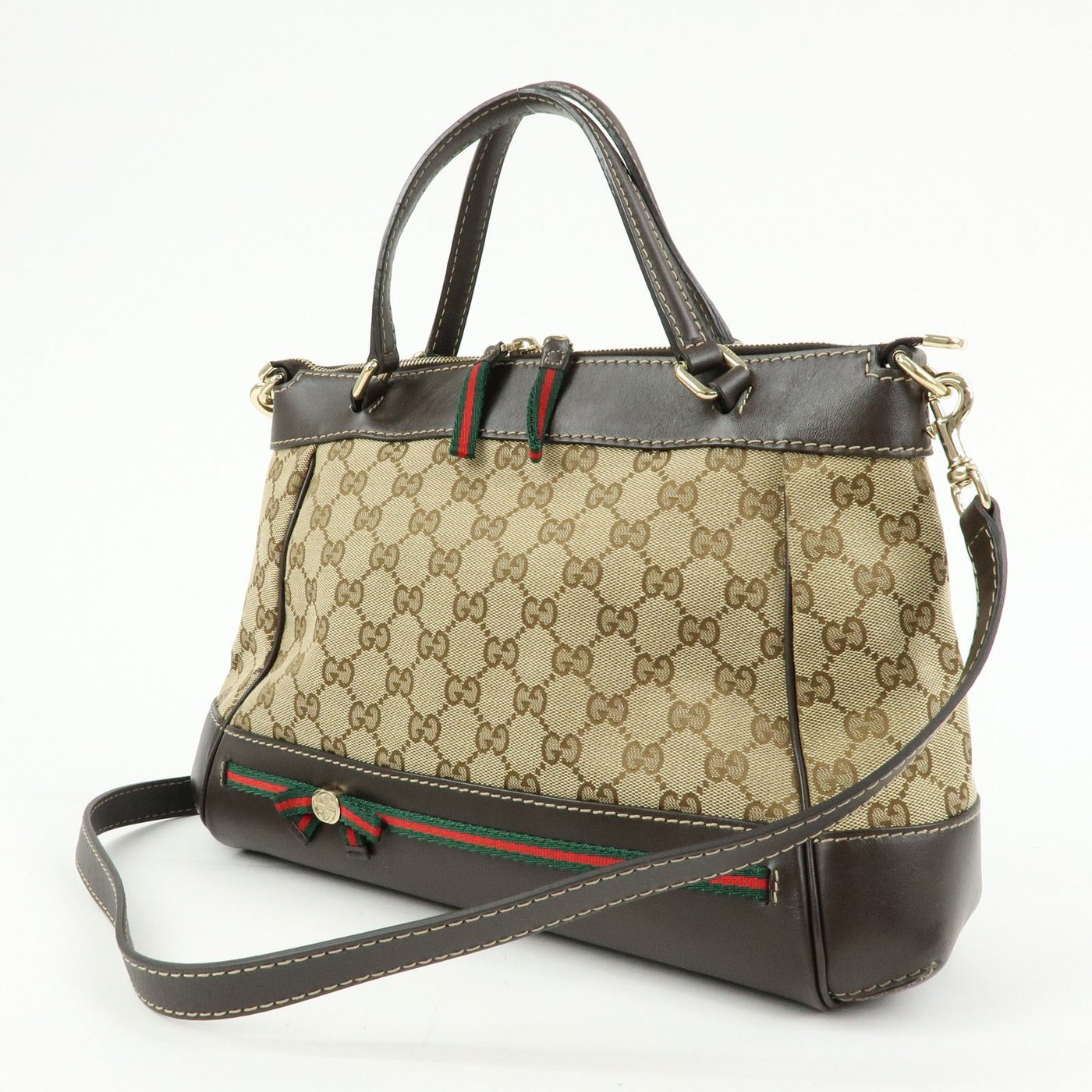 Gucci Mayfair Convertible GG Canvas Small
