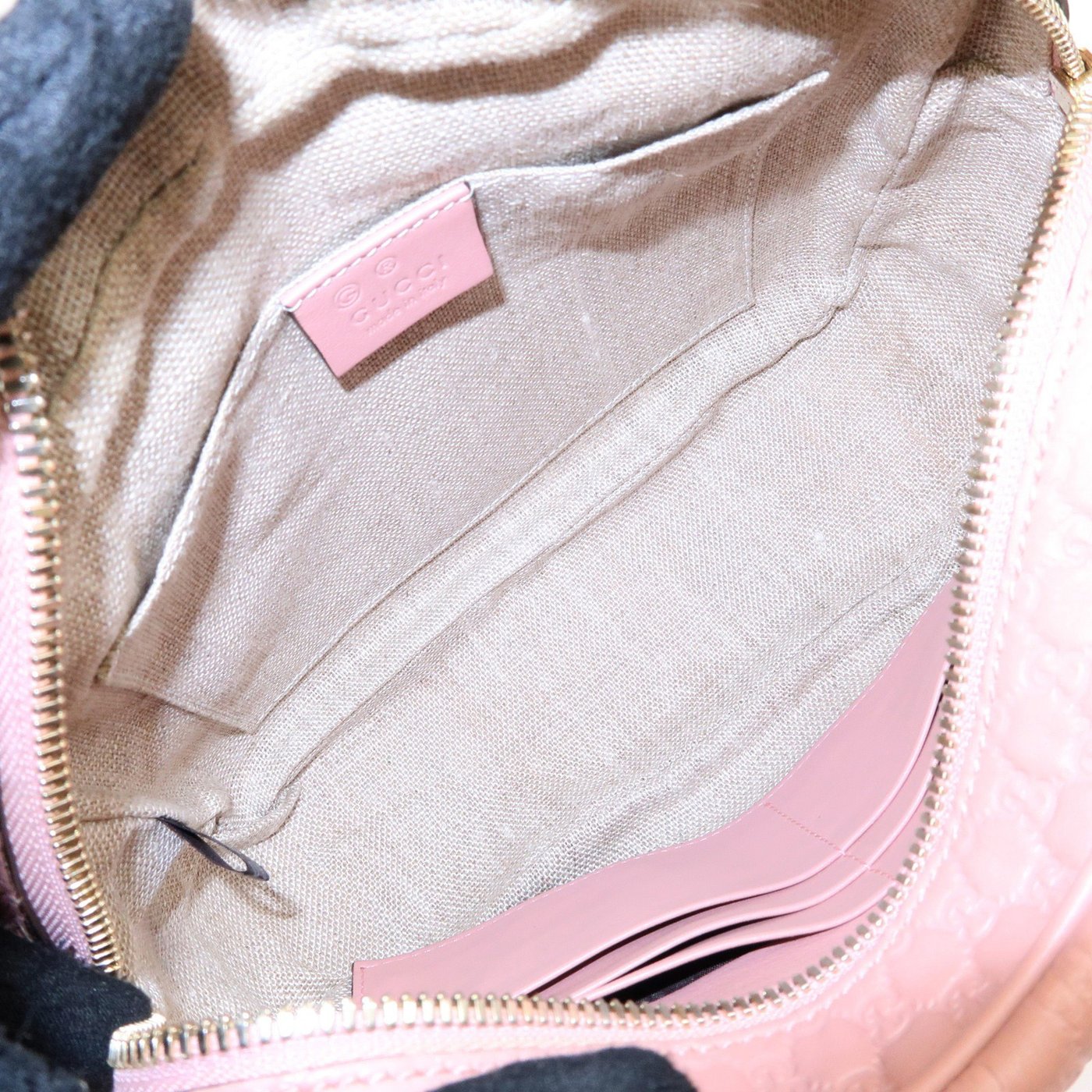 Gucci Bree Disco Microguccissima Leather Mini