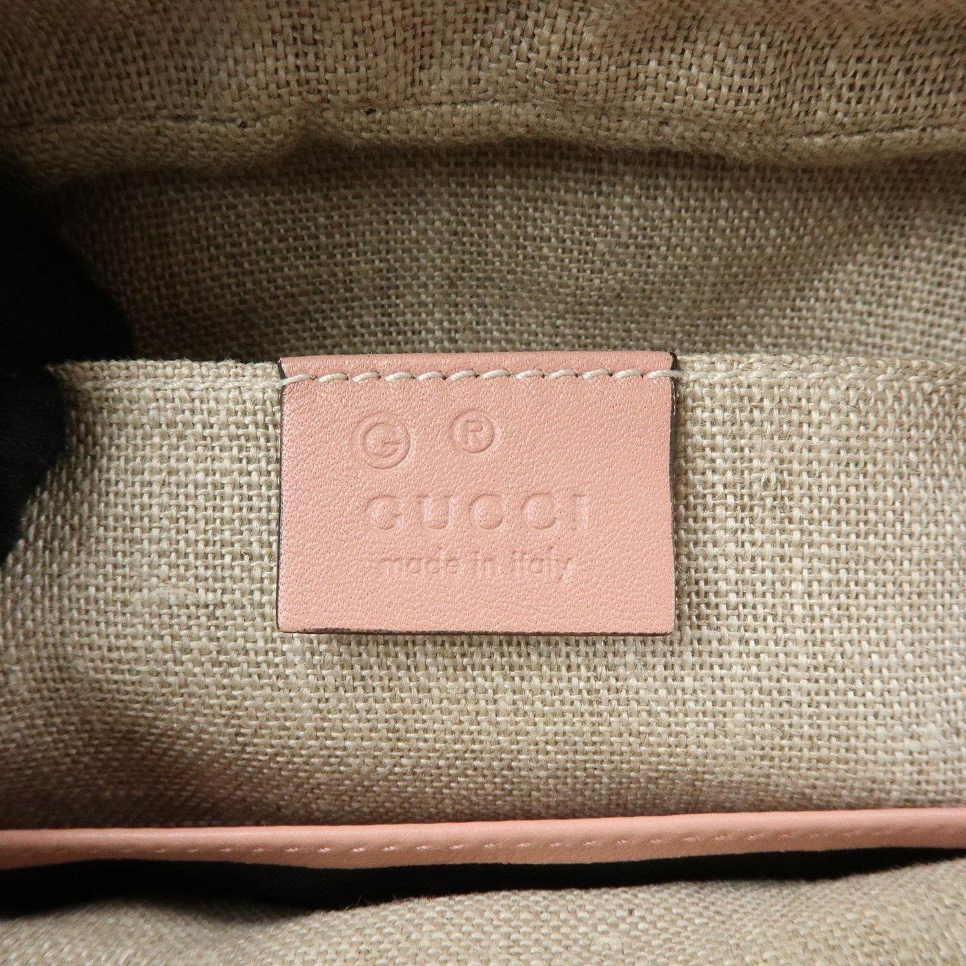 Gucci Bree Disco Microguccissima Leather Mini