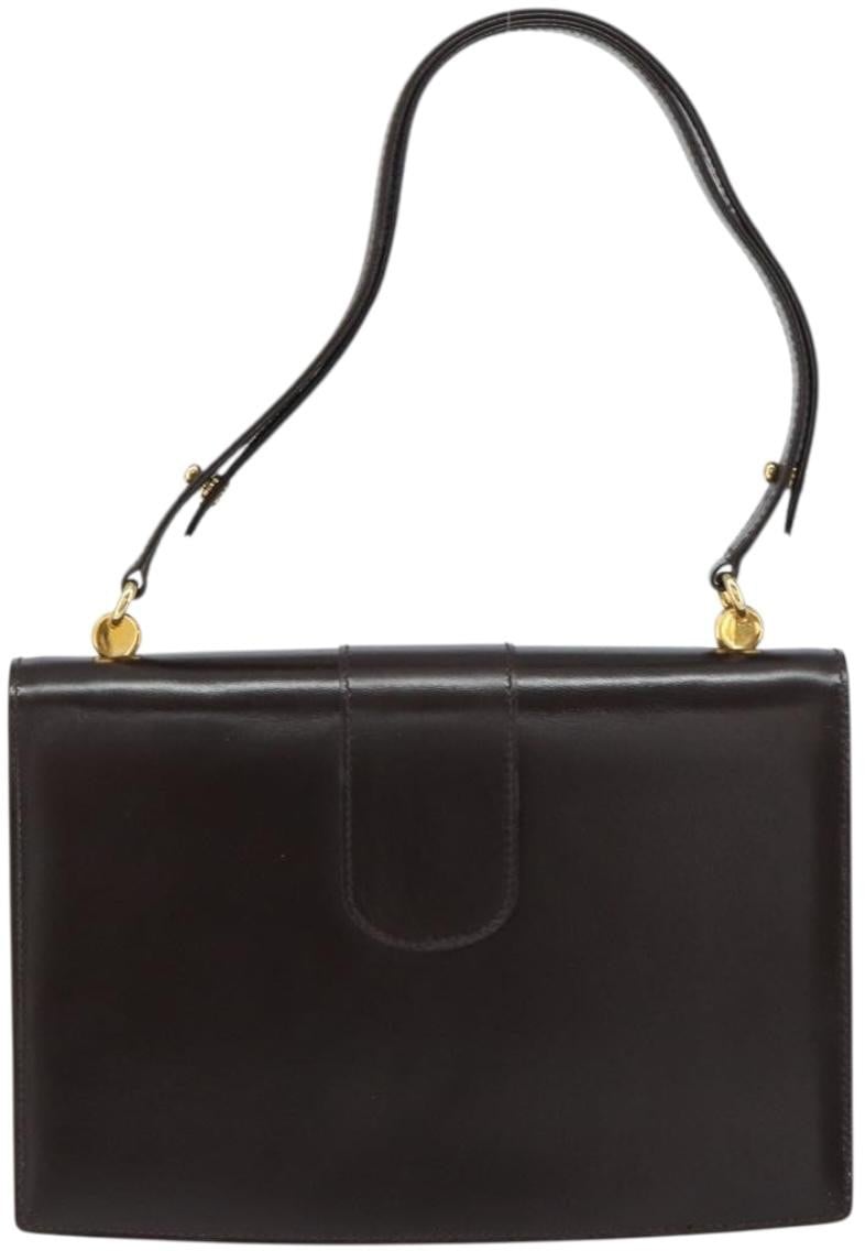 Gucci Vintage GG Canvas and Leather Small