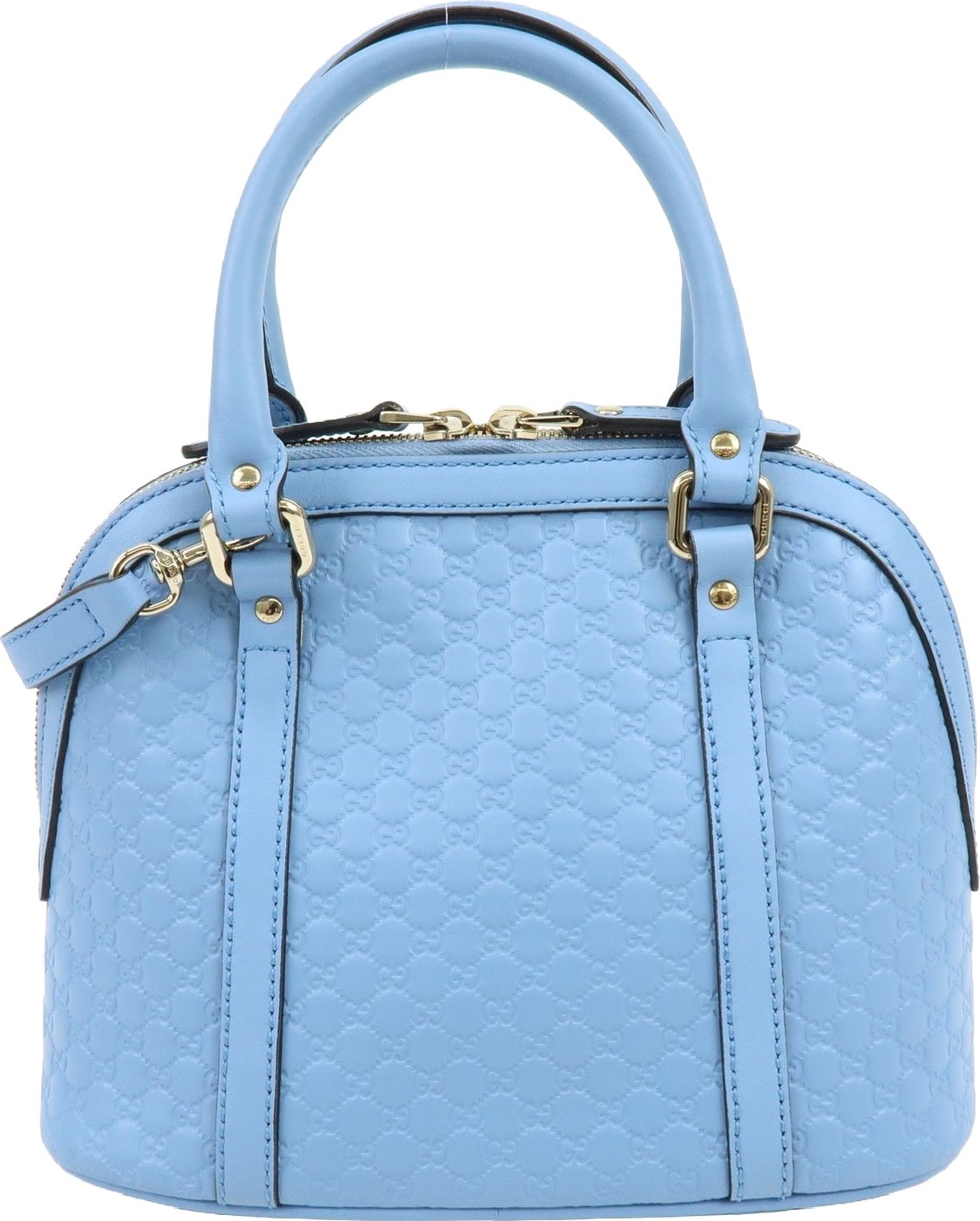 Gucci Convertible Dome Satchel Microguccissima Leather Medium