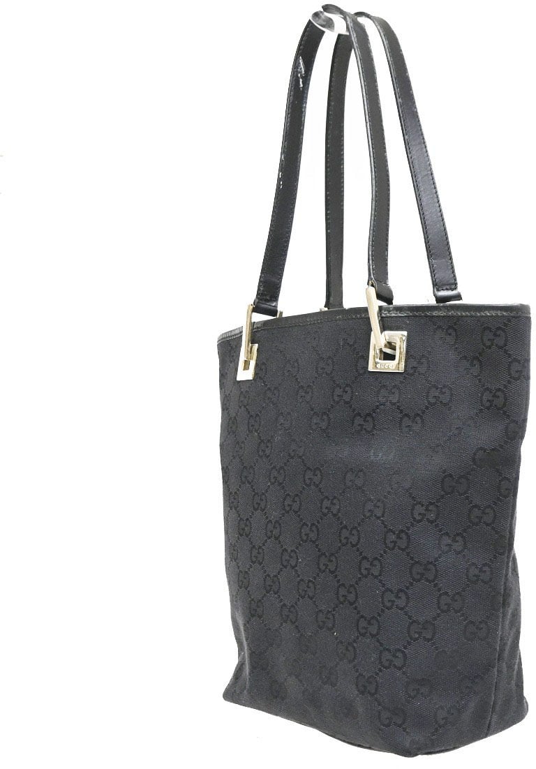 Gucci Vintage Bucket Shopping GG Canvas Small