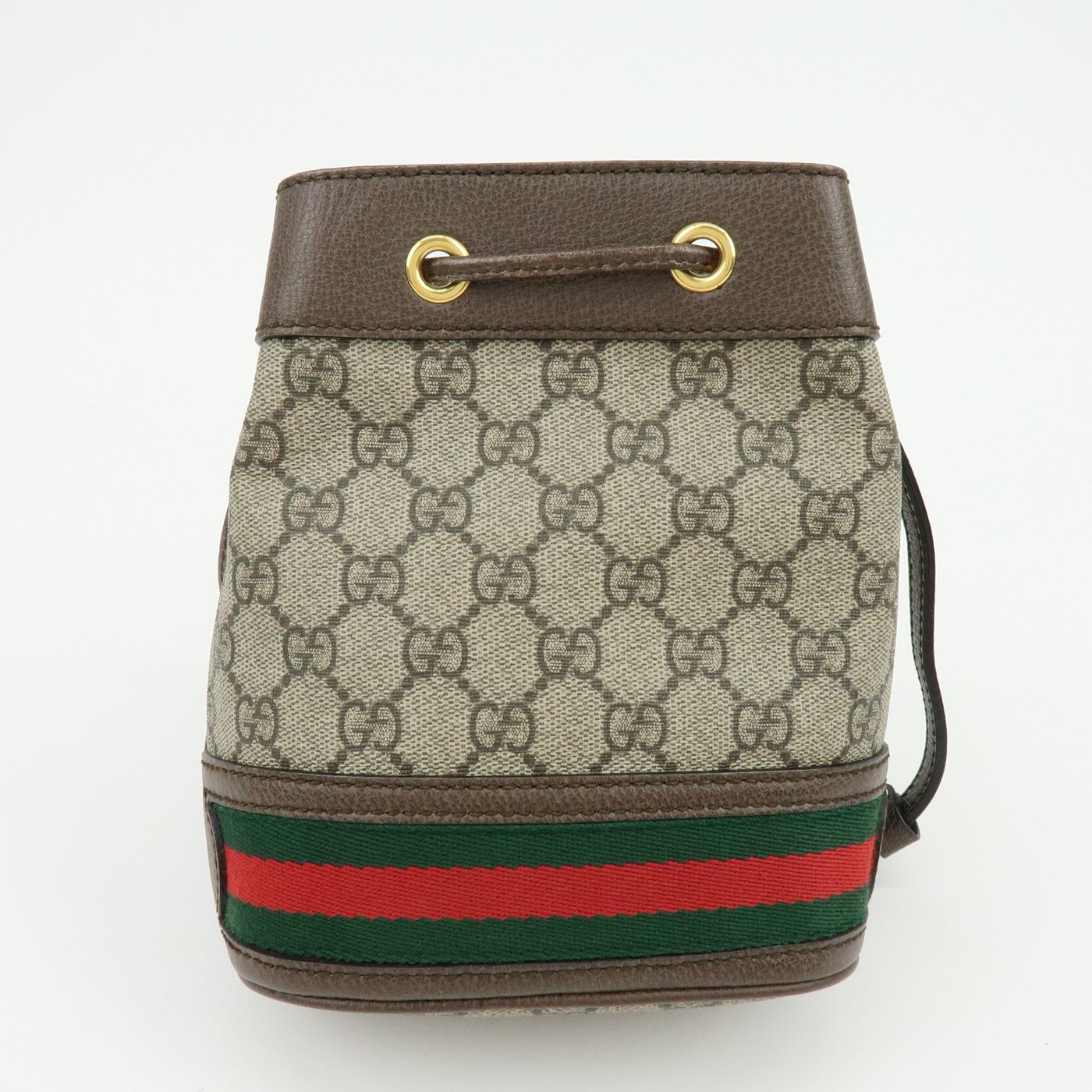 Gucci Ophidia Bucket GG Coated Canvas Mini
