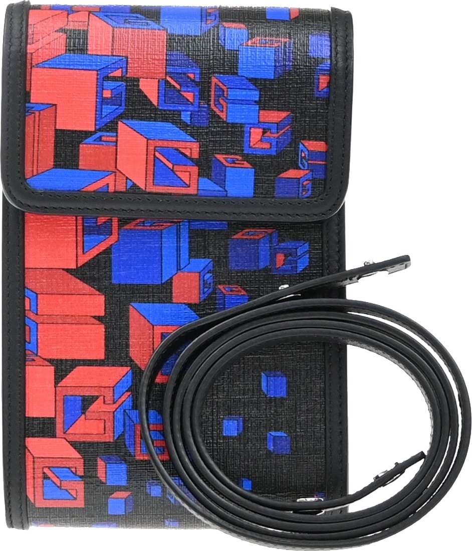 Gucci Flap Printed Coated Canvas Mini