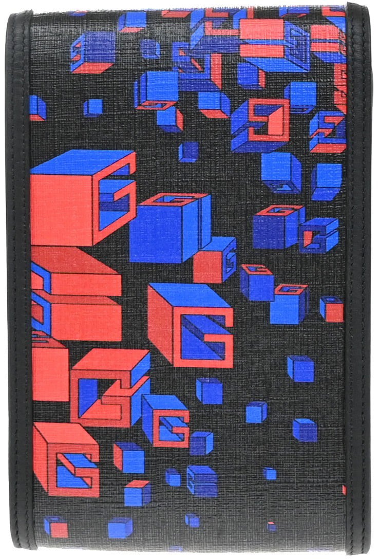 Gucci Flap Printed Coated Canvas Mini
