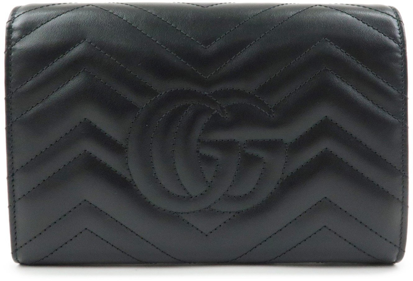 Gucci GG Marmont Chain Matelasse Leather Mini