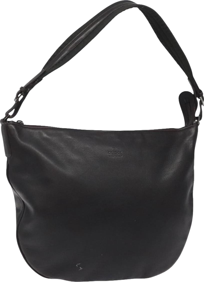 Gucci Vintage GG Canvas and Leather Small