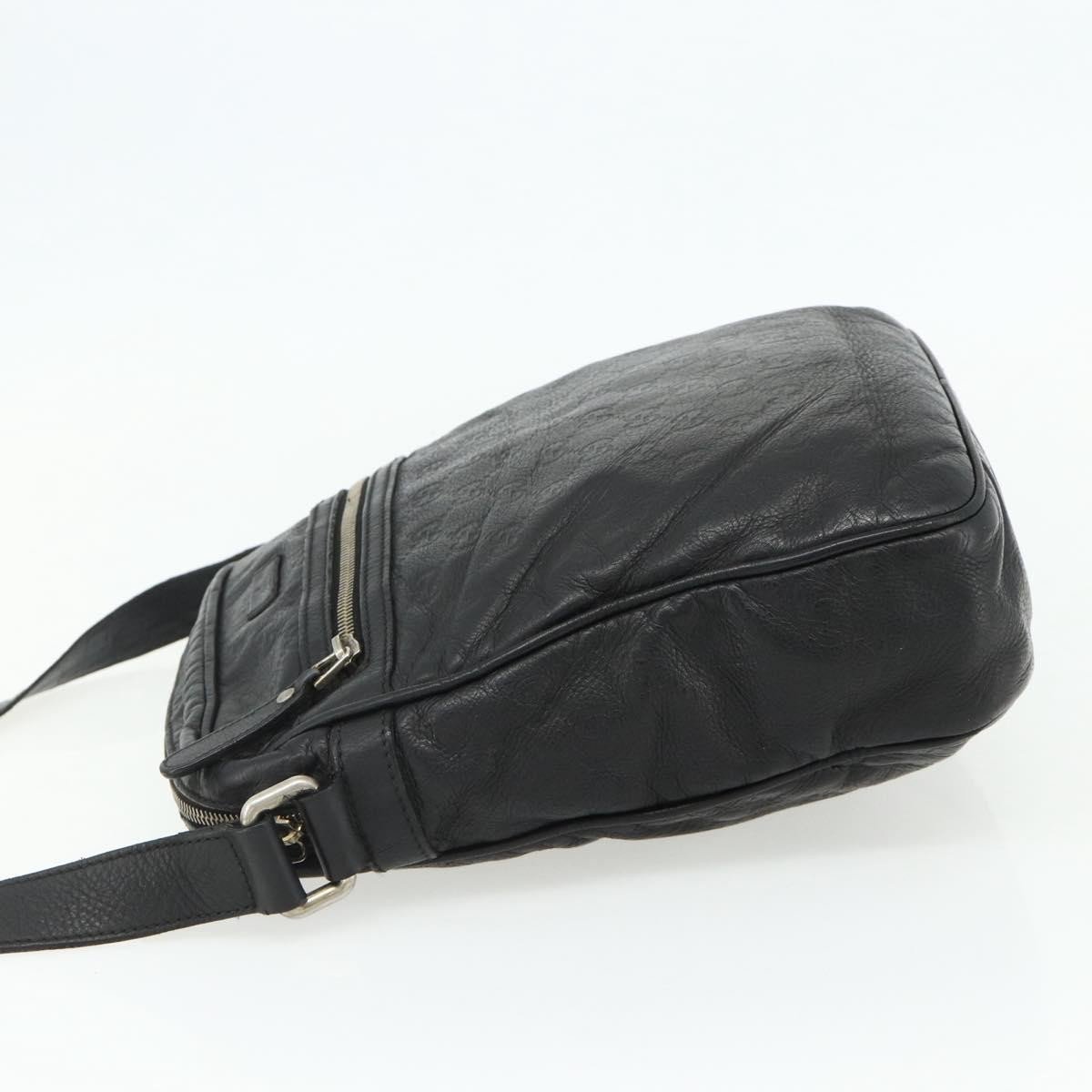 Gucci Front Zip Messenger Guccissima Leather Medium