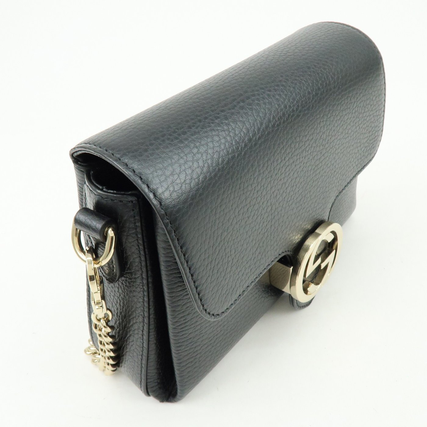 Gucci Interlocking Leather Small