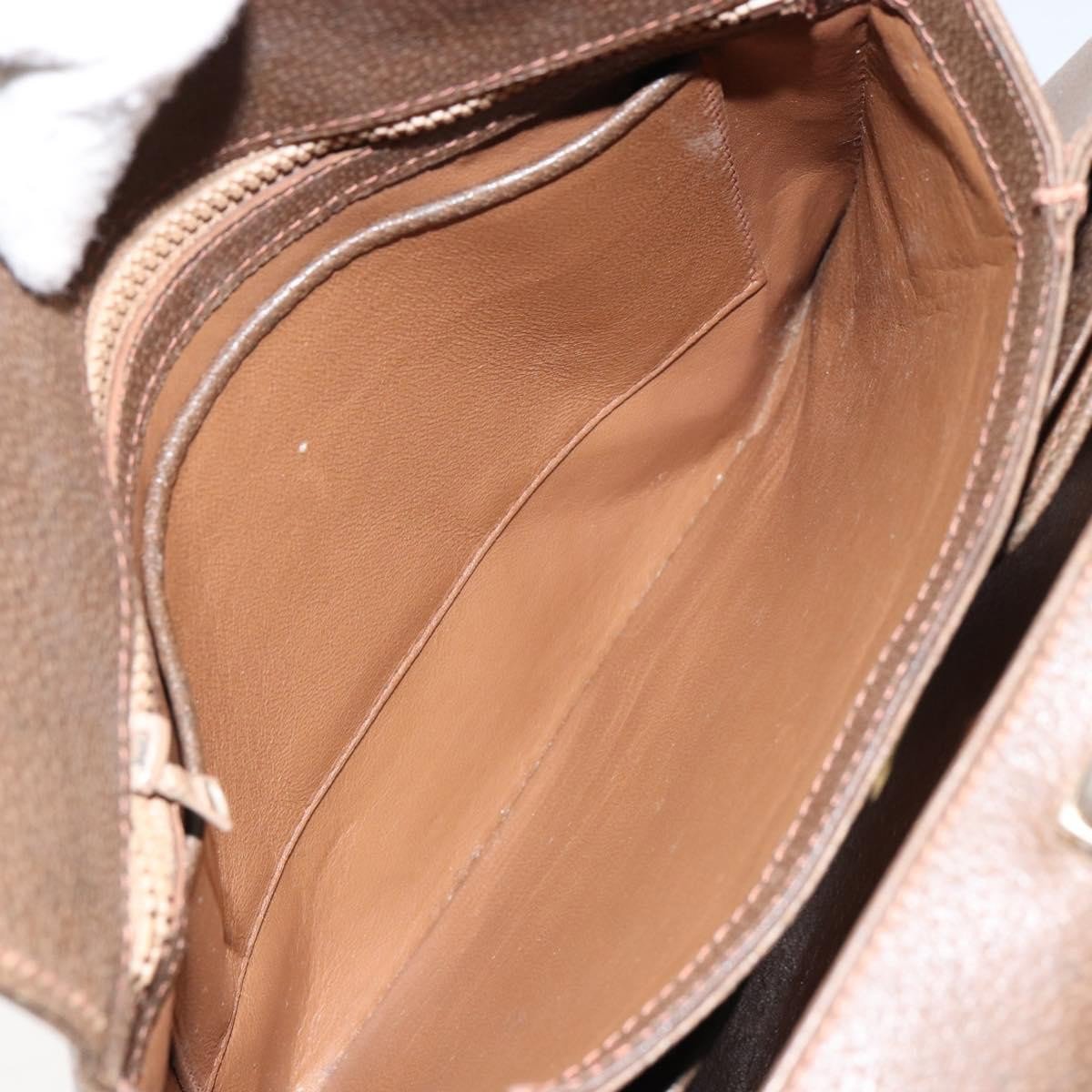 Gucci Vintage Convertible Bamboo Box Leather Small